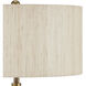 Cheenee 33.25 inch 100 watt Antique Brass Table Lamp Portable Light