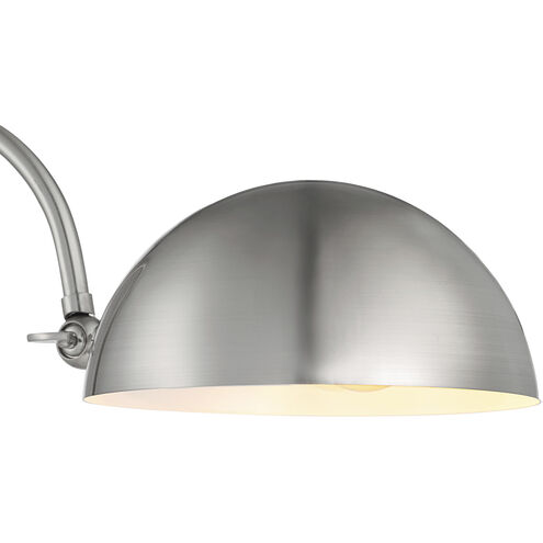 Edessa 27 inch 9 watt Brushed Nickel Table Lamp Portable Light