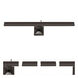 Hemmingway 16.90 watt 24 inch Rubbed Bronze Picture Light Wall Light, dweLED