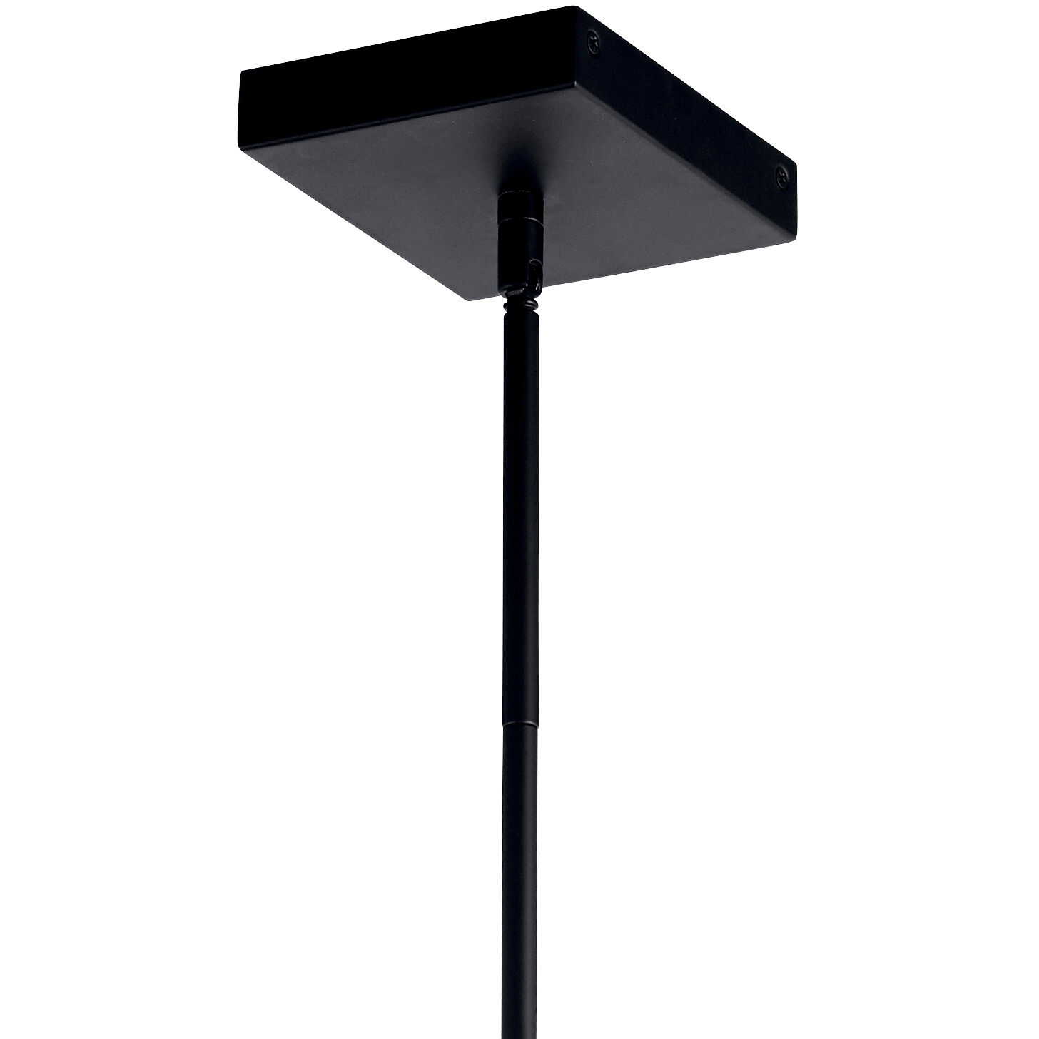 Axis LED 12.25 inch Matte Black Pendant Ceiling Light
