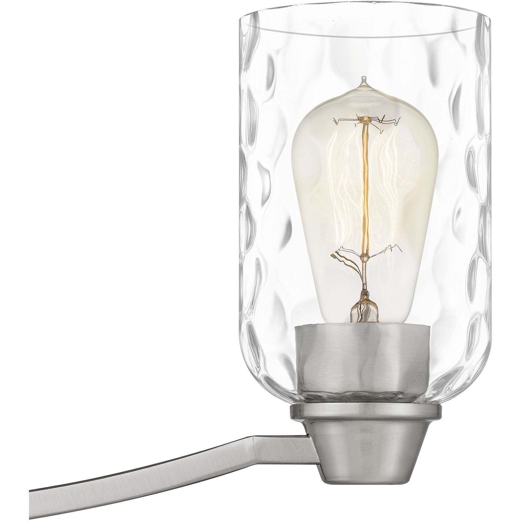 Acacia 4 Light 28 inch Brushed Nickel Bath Light Wall Light, Extra Large