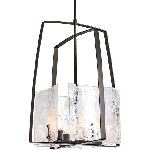 Arc 4 Light 18.7 inch Dark Smoke Pendant Ceiling Light
