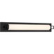 Parker LED 28 inch Black Lustre Bathroom Vanity Light Wall Light