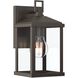 Cantley 1 Light 10.25 inch Antique Bronze Outdoor Wall Lantern