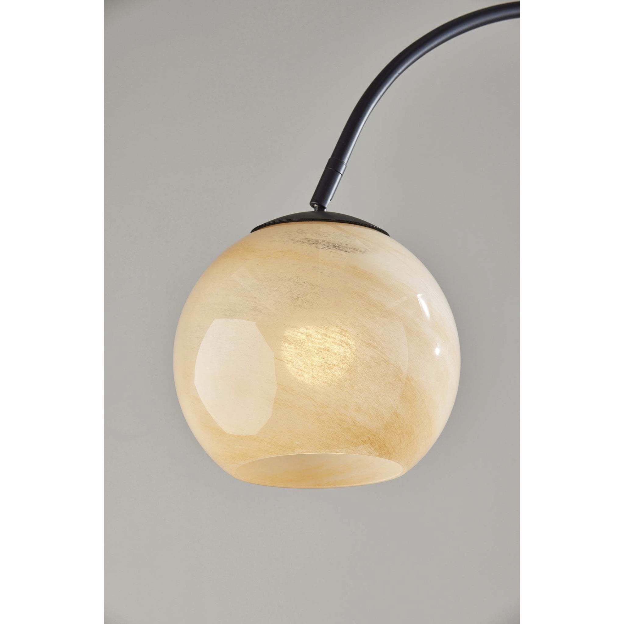 Nolan 71.5 inch 60.00 watt Black Arc Floor Lamp Portable Light