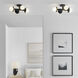 Kelly by Kelly Wearstler Nodes 4 Light 18 inch Midnight Black Semi-Flush Mount Ceiling Light