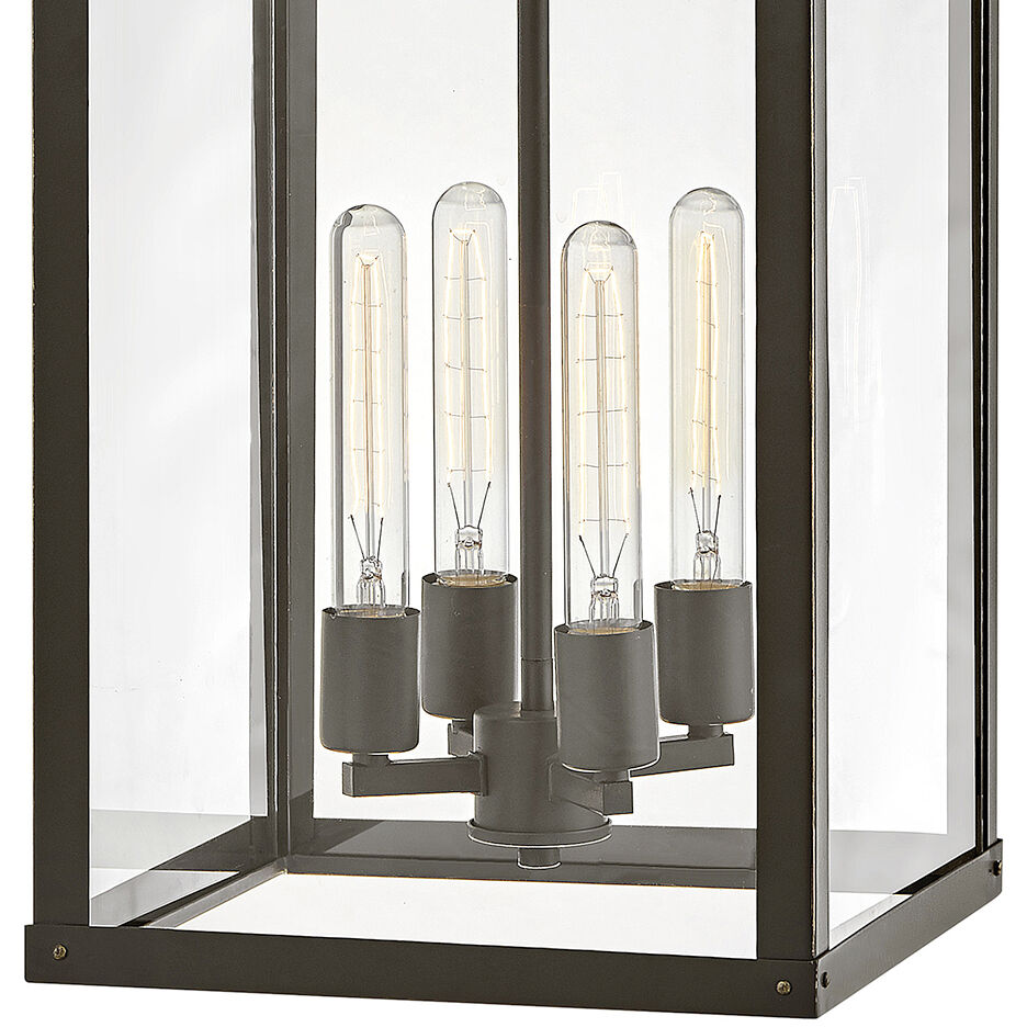 Estate Series Porter Outdoor Wall Mount Lantern in Oil Rubbed Bronze, Non-LED, Open Air