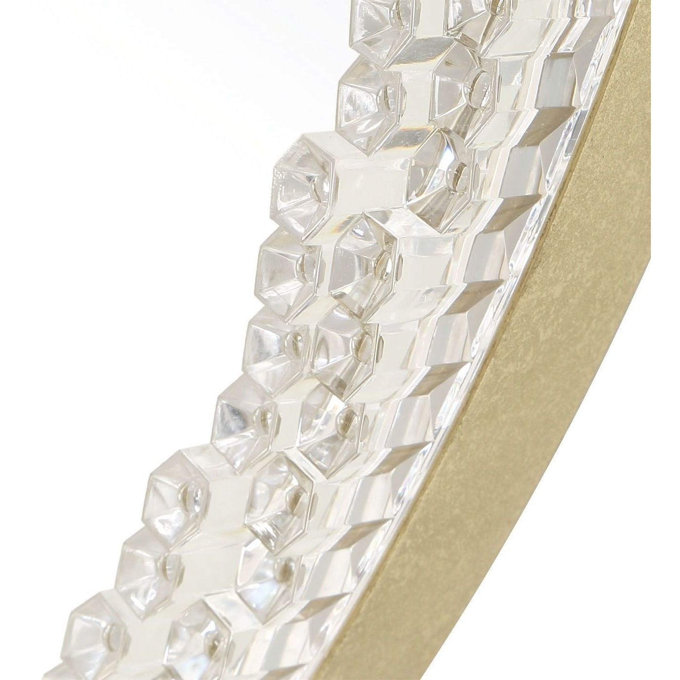 Break The Ice 31.5 X 31.5 inch Warm Champagne Mirror