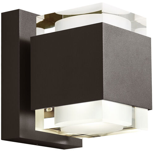 Sean Lavin Voto LED 8.3 inch Bronze Outdoor Wall Light in Surge Protection, Uplight/Downlight, LED 80 CRI 2700K, Integrated LED