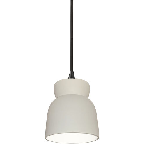 Radiance Collection 1 Light 7.5 inch Bisque Pendant Ceiling Light