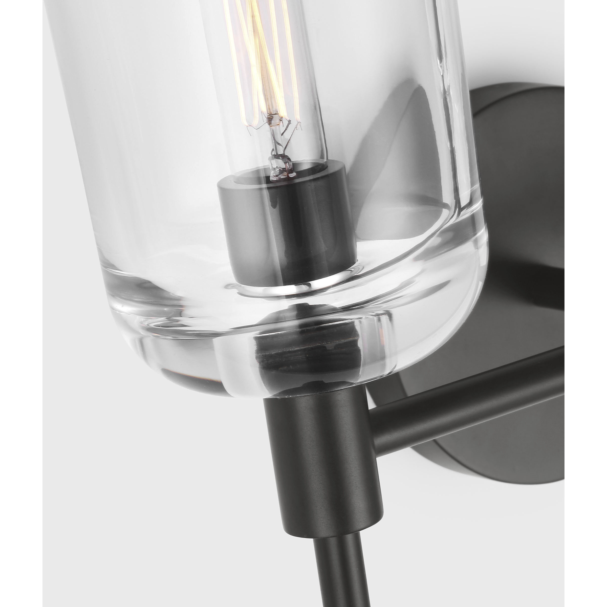 Thom Filicia Hartley 2 Light 15 inch Aged Iron Bath Vanity Wall Light