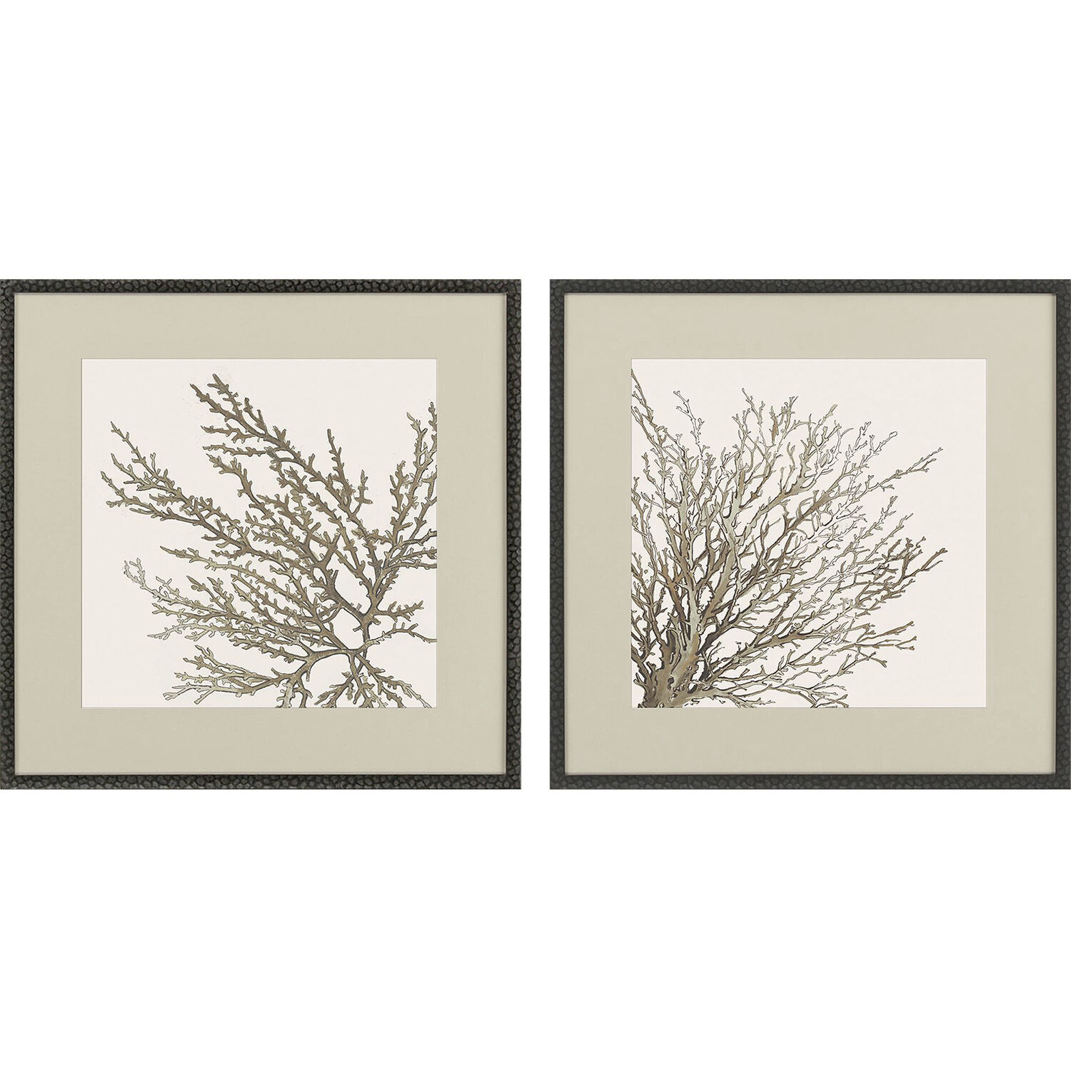 Naturals Brown and Beige Framed Art