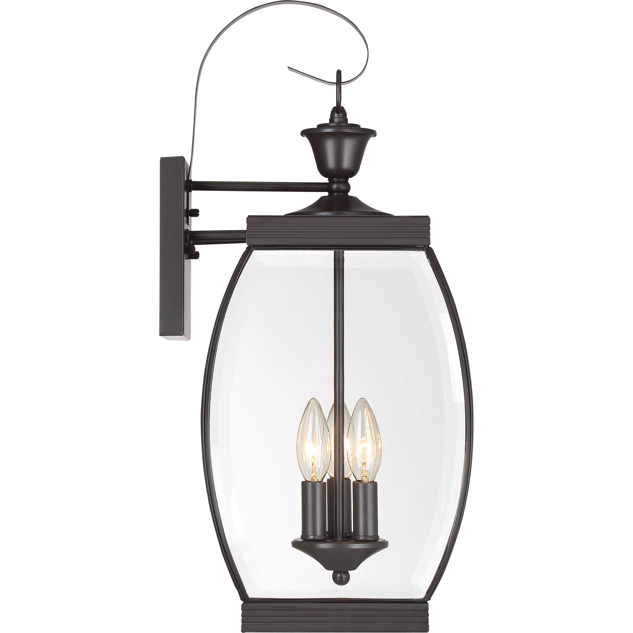 Oasis 3 Light 23 inch Medici Bronze Outdoor Wall Lantern