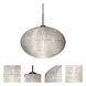 Pape 12 1 Light Black Cord Pendant Ceiling Light