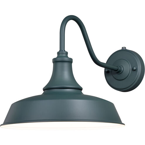 Dorado 1 Light 12 inch Hunter Green and White Outdoor Wall