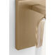 Drew & Jonathan Holden 1 Light 6.67 inch Satin Brass Bath Sconce Wall Light in LED