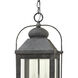 Heritage Anchorage LED 11 inch Aged Zinc Outdoor Hanging Lantern