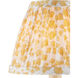 Maiden Fern Yellow/Ivory Tapered Chandelier Shade