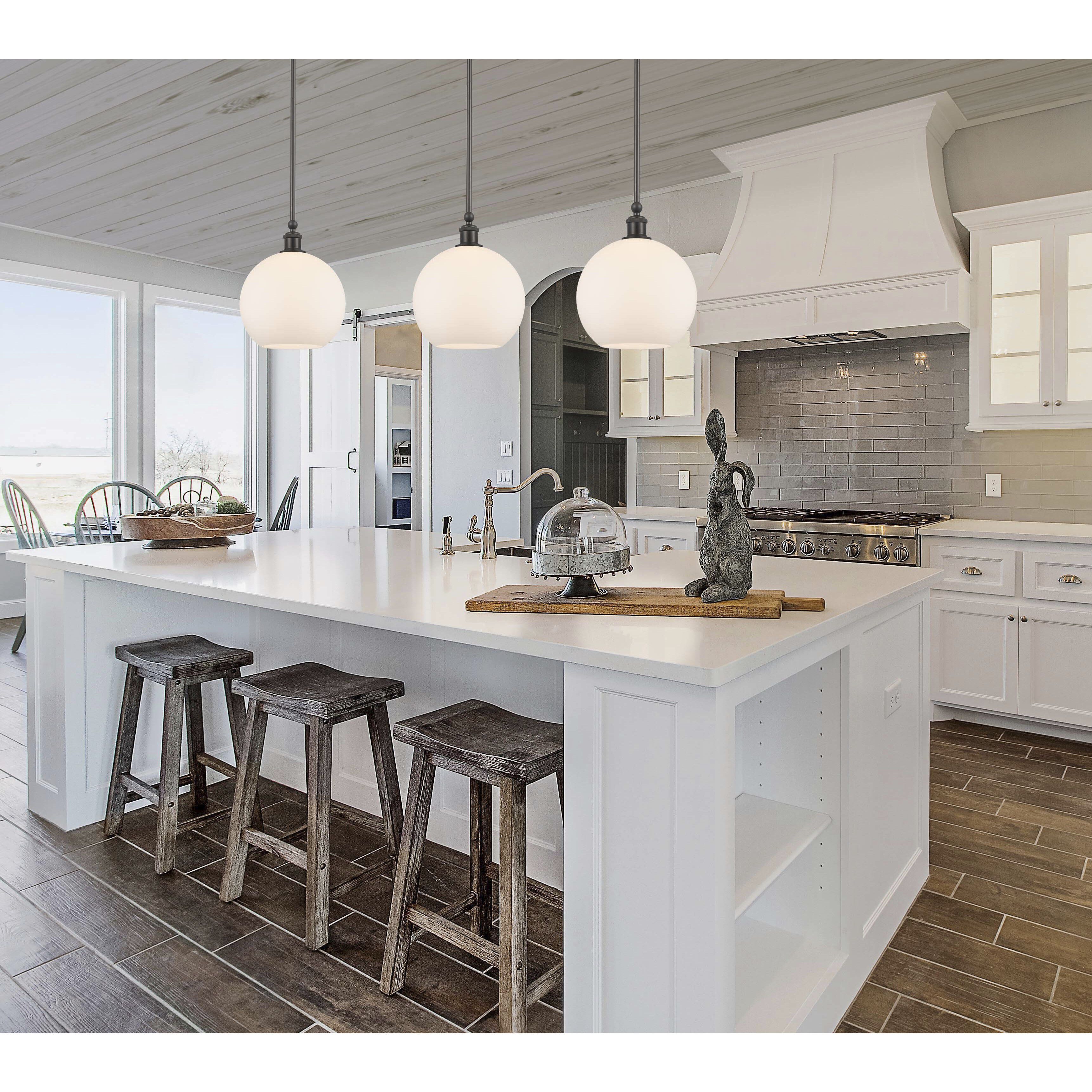 Ballston Concord 1 Light 10 inch Matte Black Mini Pendant Ceiling Light in Incandescent, Matte White