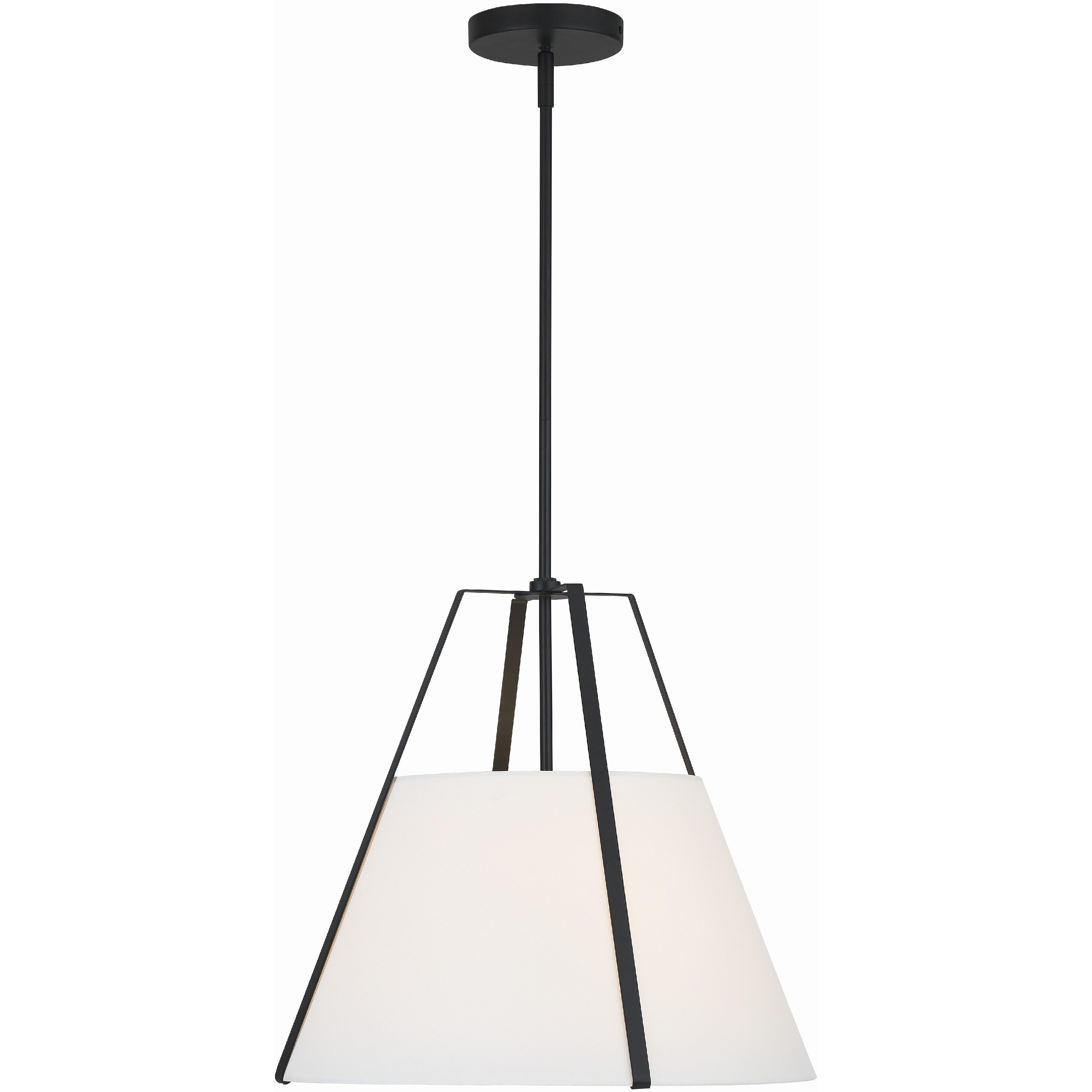 Fulton Pendant Ceiling Light in Black