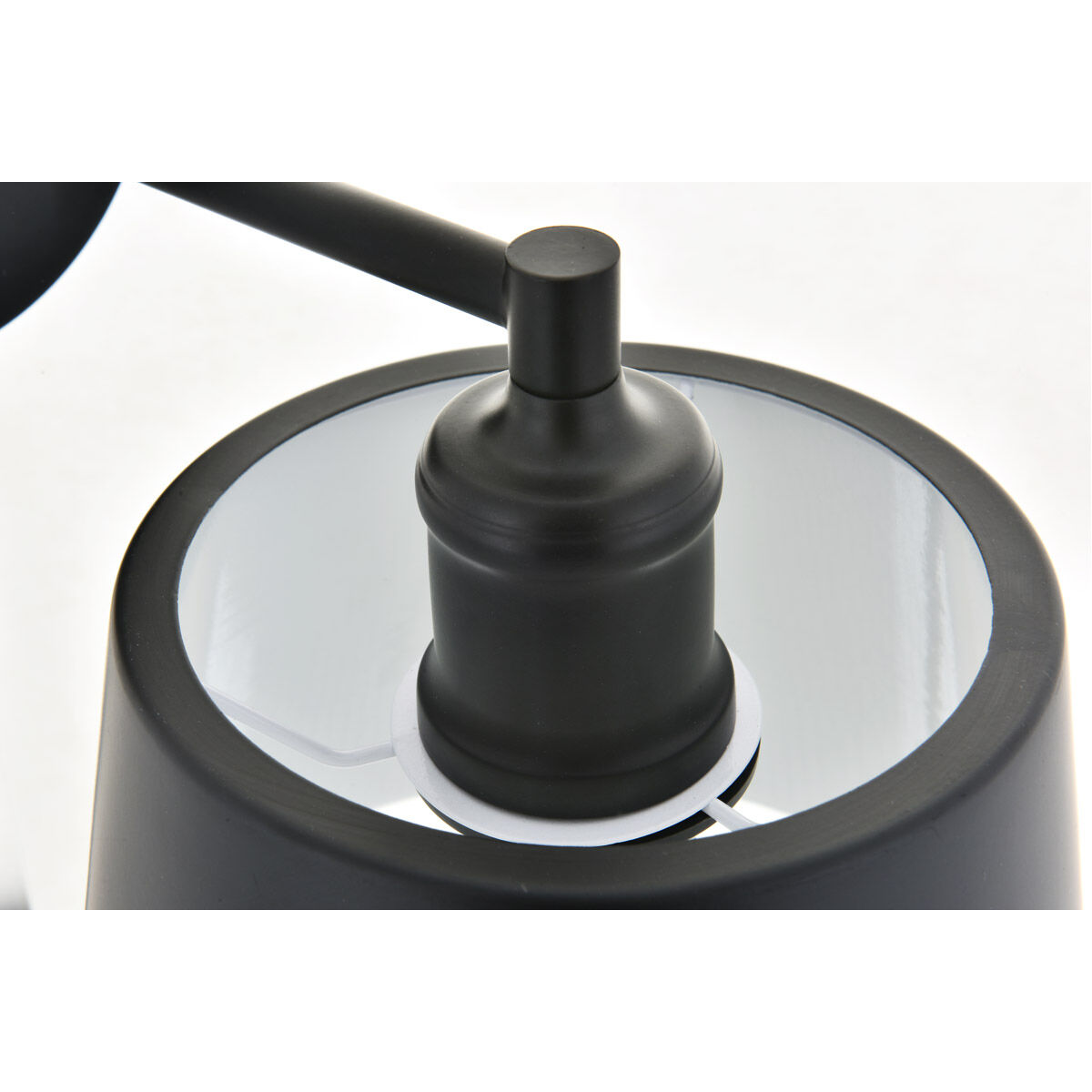 Nota 1 Light 8 inch Black Wall Sconce Wall Light