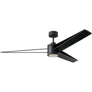 Armstrong 60 inch Midnight Black Indoor/Outdoor Ceiling Fan