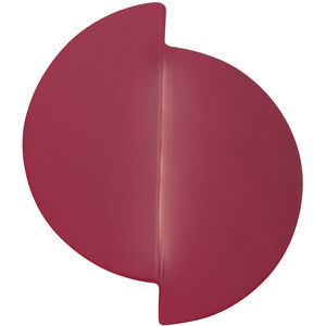 Ambiance LED 8 inch Cerise ADA Wall Sconce Wall Light in Incandescent, Ceriseá