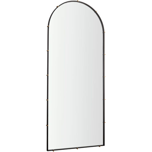 Klipp 76 X 32 inch Black Mirror