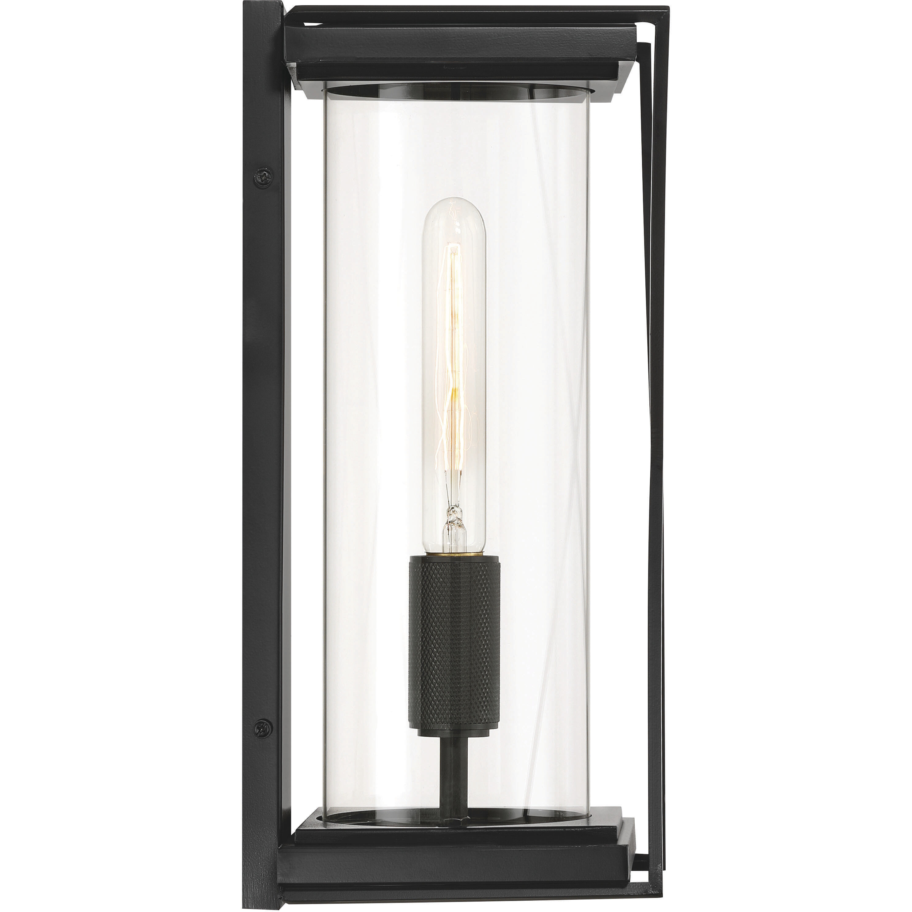 Rockhill 1 Light 15.75 inch Dark Matte Black Outdoor Sconce