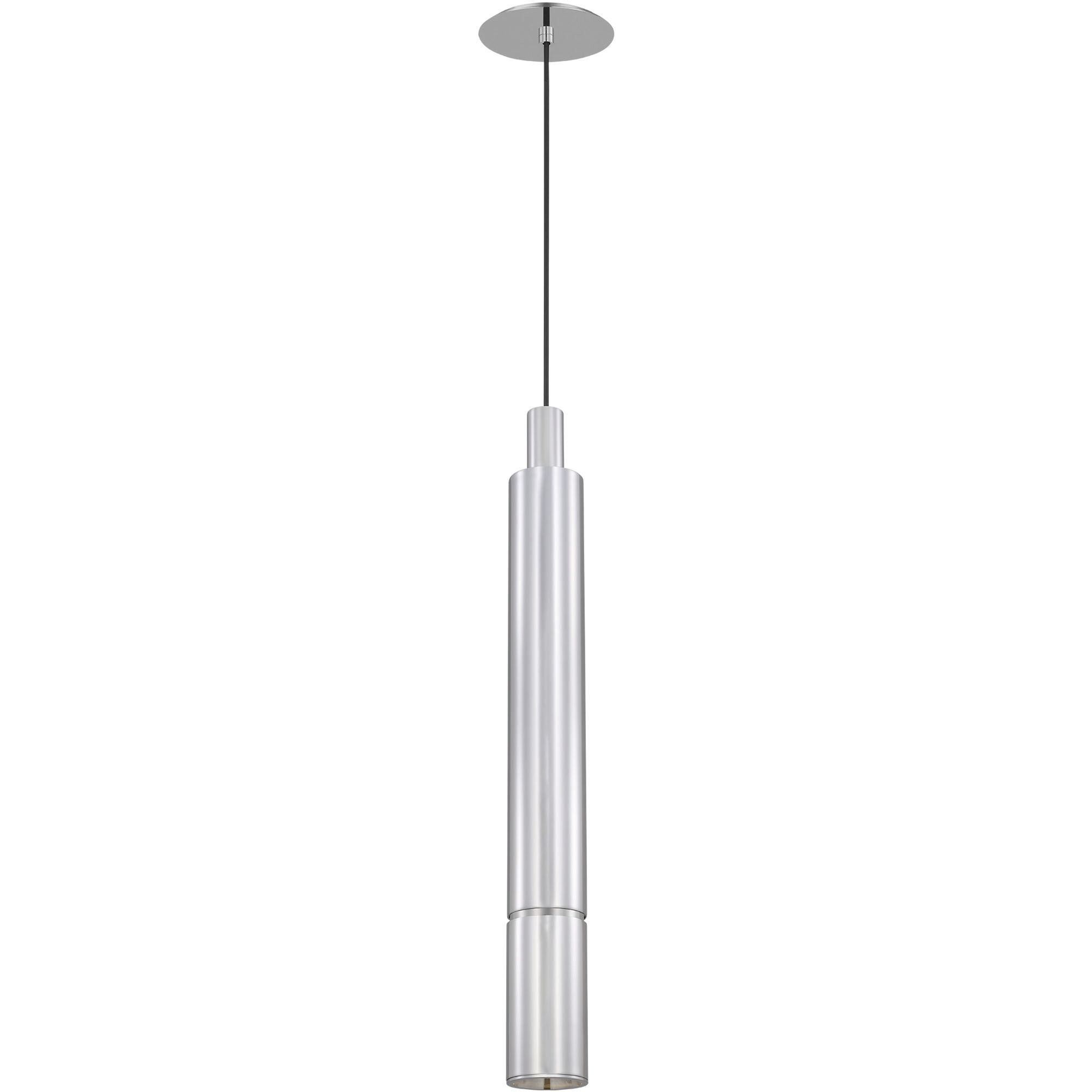 Mick De Giulio Sottile LED 3 inch Polished Stainless Steel Line-Voltage Pendant Ceiling Light
