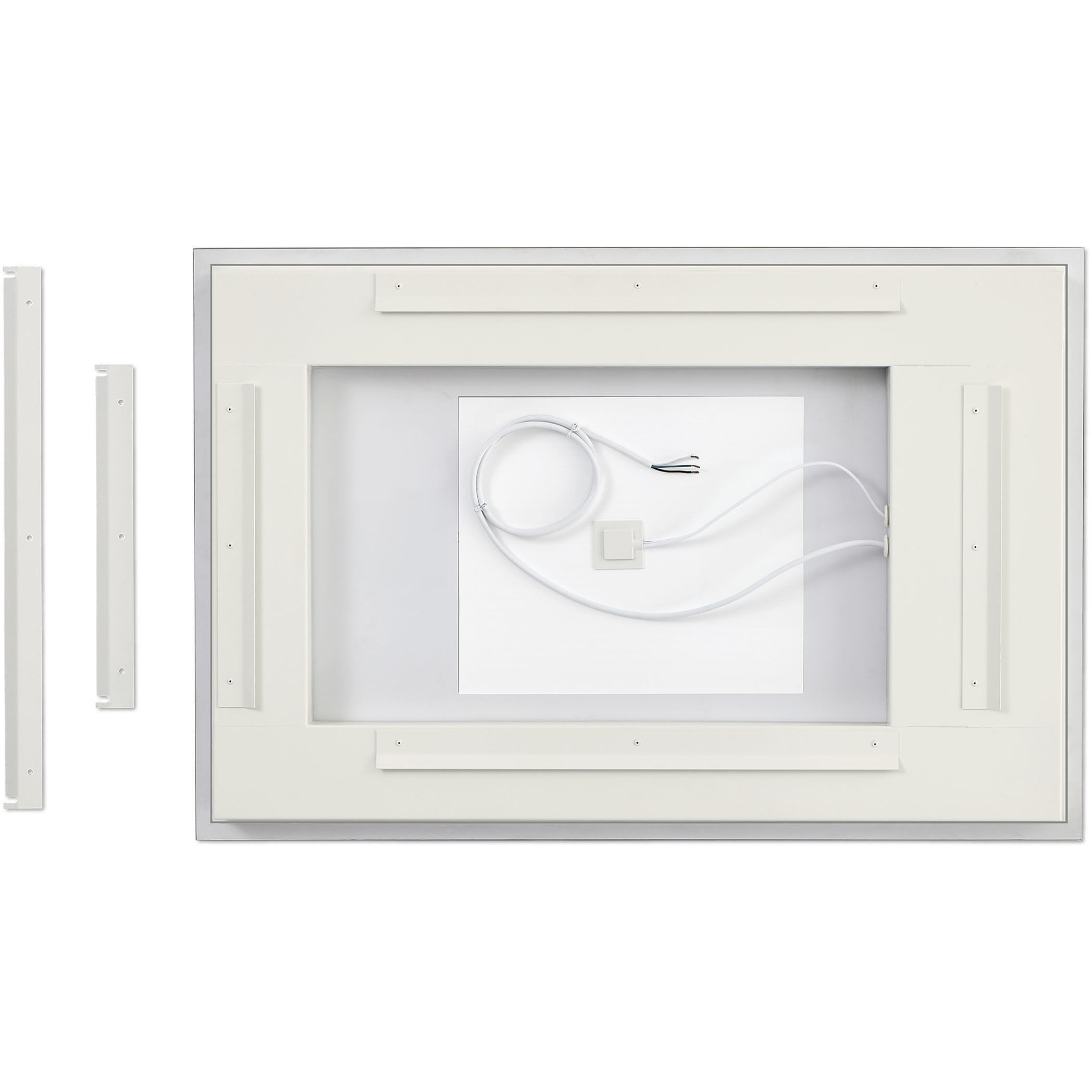 Mera 36 X 24 inch Might Bright White LED Wall Mirror