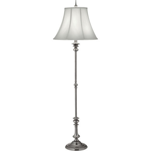 Ellie 65 inch 150.00 watt Antique Nickel Floor Lamp Portable Light