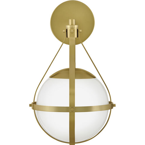 Colby 1 Light 9.25 inch Lacquered Brass Sconce Wall Light