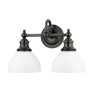 Sutton 2 Light 16.25 inch Old Bronze Bath and Vanity Wall Light