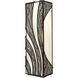 Flow 3 Light 6.5 inch Hammered Ore Wall Sconce Wall Light