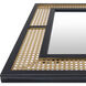 Anassa 36 X 24 inch Black Mirror, Rectangle