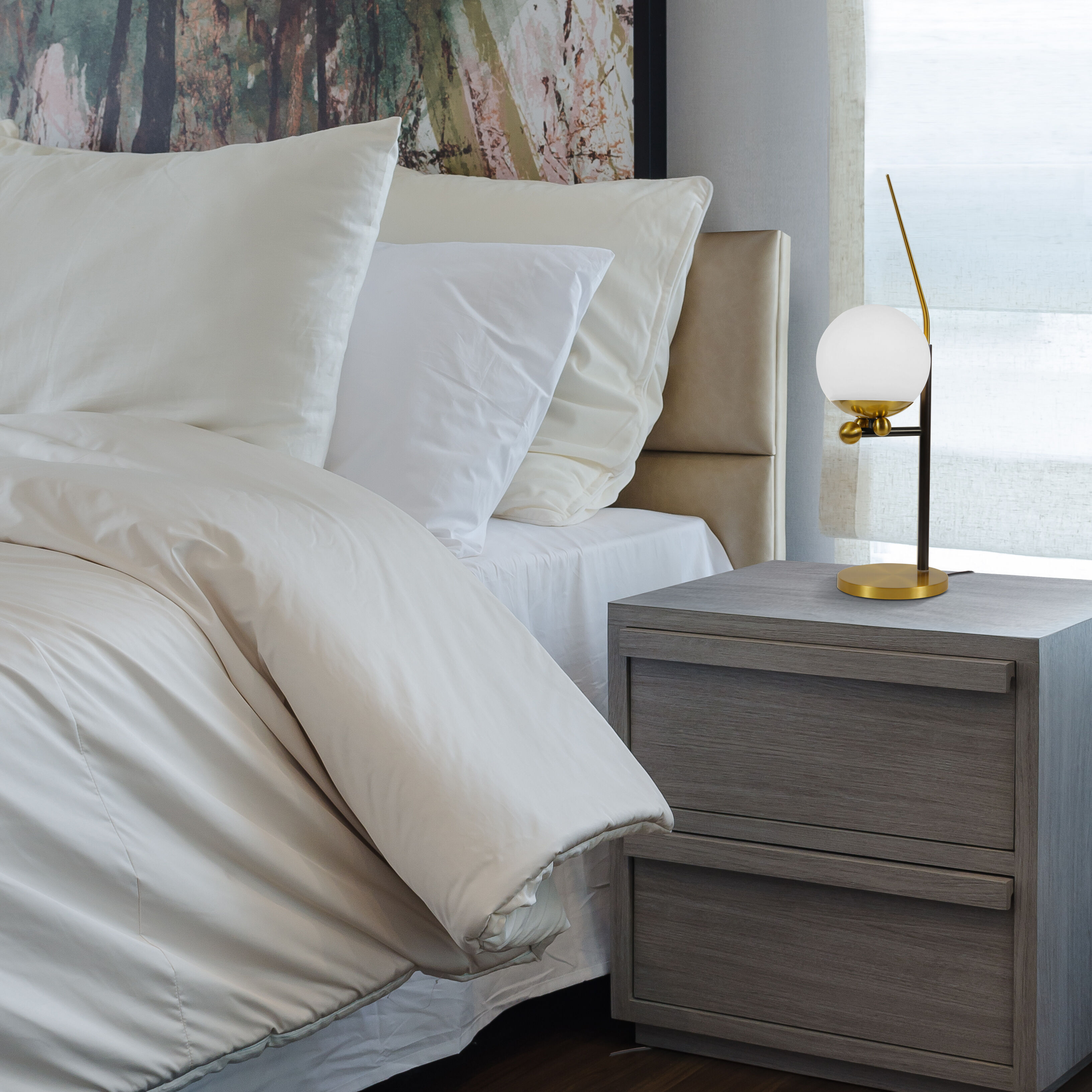 Artisan Collection/CHIANTI Series 21.75 inch 12 watt Antique Brass Table Lamp Portable Light