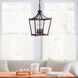 Stanton 3 Light 10 inch Burnished Bronze Foyer Ceiling Light