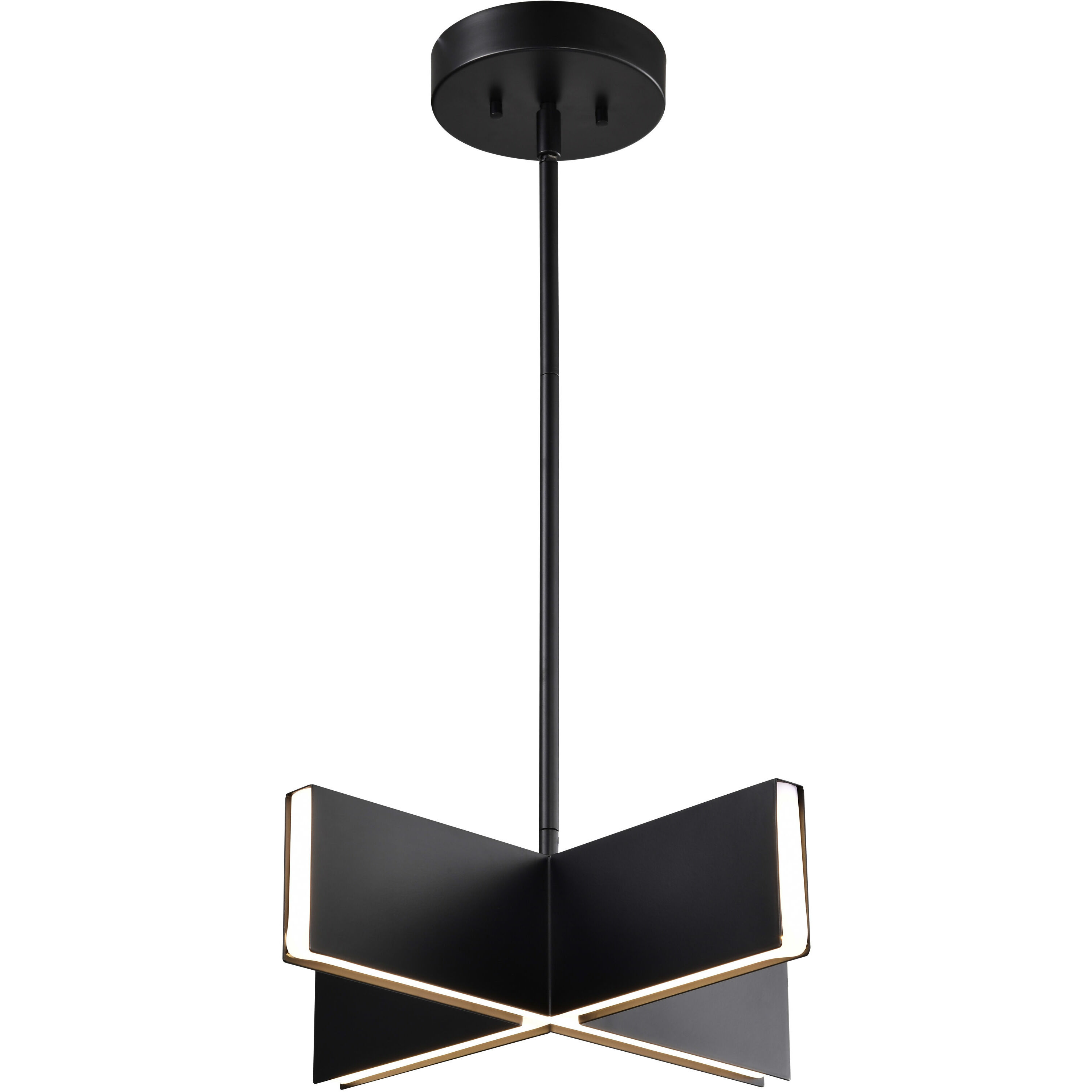 Blaine LED 15.75 inch Matte Black Pendant Ceiling Light