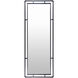 Indus 65 X 24 inch Black Full Length Mirror