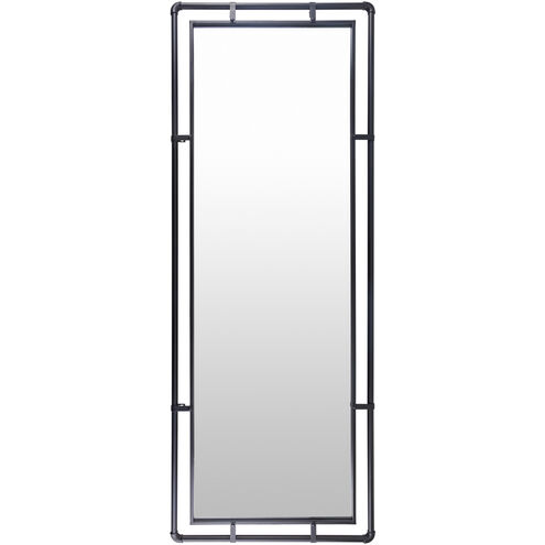 Indus 65 X 24 inch Black Full Length Mirror