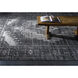 Zahra 132 X 96 inch Gray Rug, Rectangle
