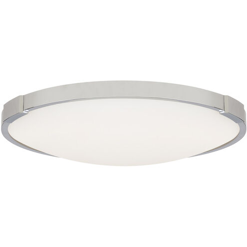 Sean Lavin Lance LED 13.4 inch Chrome Flush Mount Ceiling Light in LED 90 CRI 2700K 277V, Integrated LED