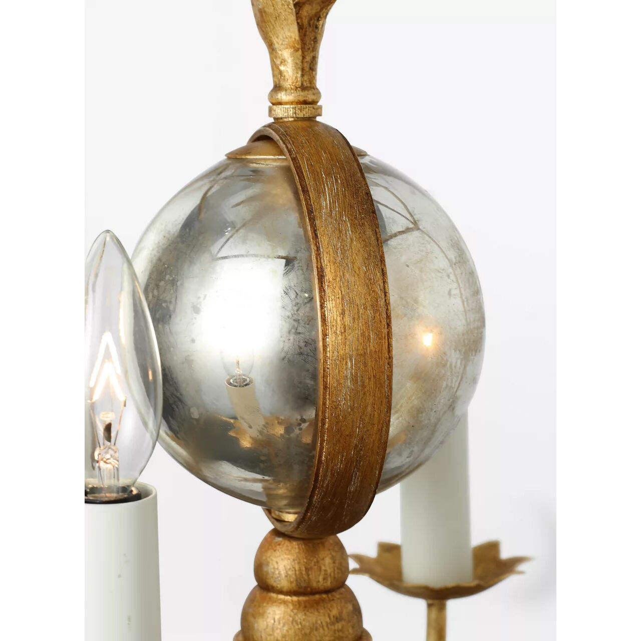 Chapman & Myers Gramercy LED 17 inch Gilded Iron Lantern Pendant Ceiling Light