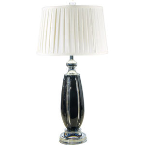 Evelyn 30 inch 150.00 watt Polished Chrome Table Lamp Portable Light