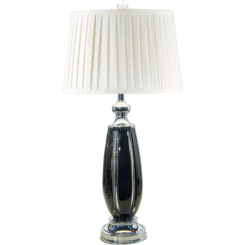 Evelyn 30 inch 150.00 watt Polished Chrome Table Lamp Portable Light