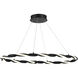 Convolution LED 36.75 inch Coal Pendant Ceiling Light