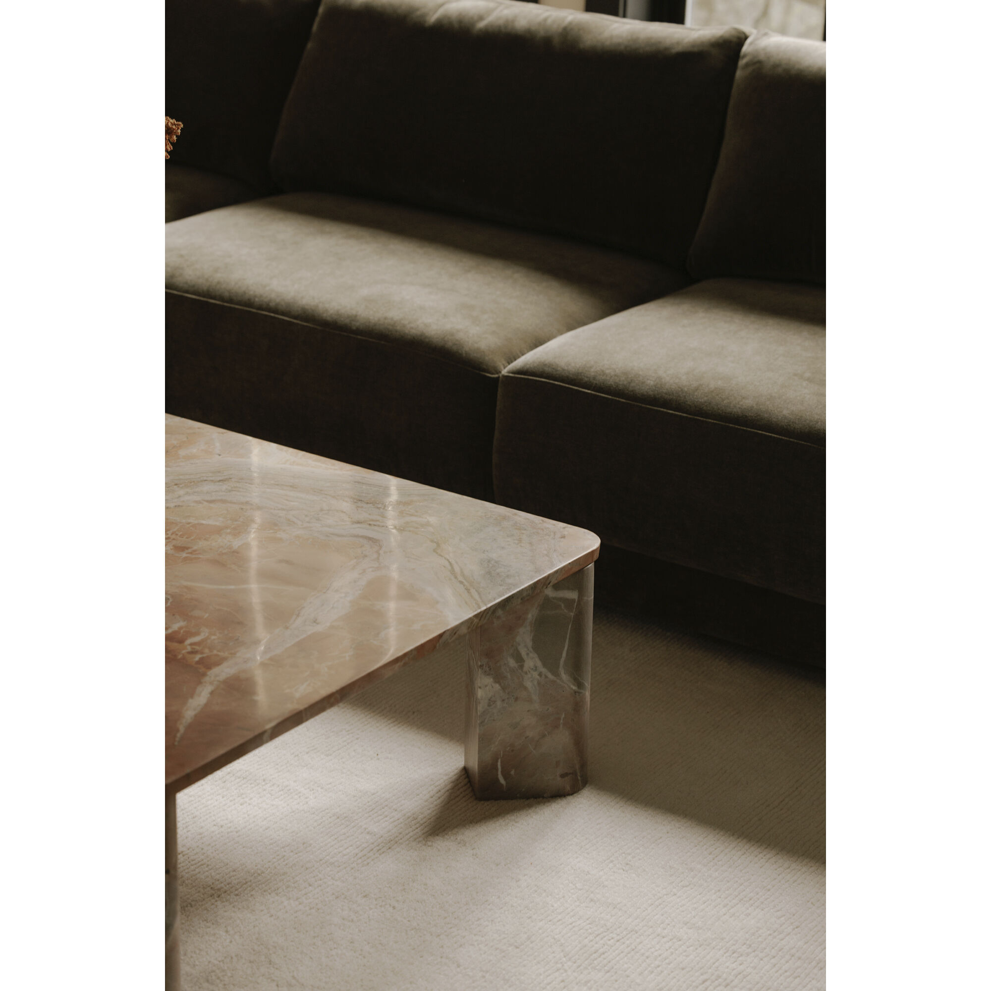 Bryn Green Sectional in Left, Left