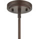 Ashford 1 Light 10 inch Rubbed Bronze Mini-Pendant Ceiling Light
