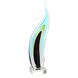 Glass Wisp 31 X 6 inch Sculpture, on Crystal, Large